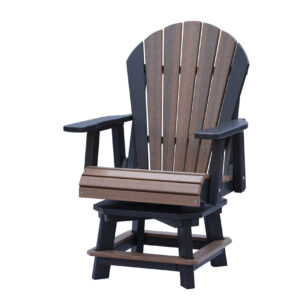 Adirondack Dining-Height Swivel Chair