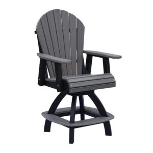 Bayou Adirondack Counter Swivel Chair