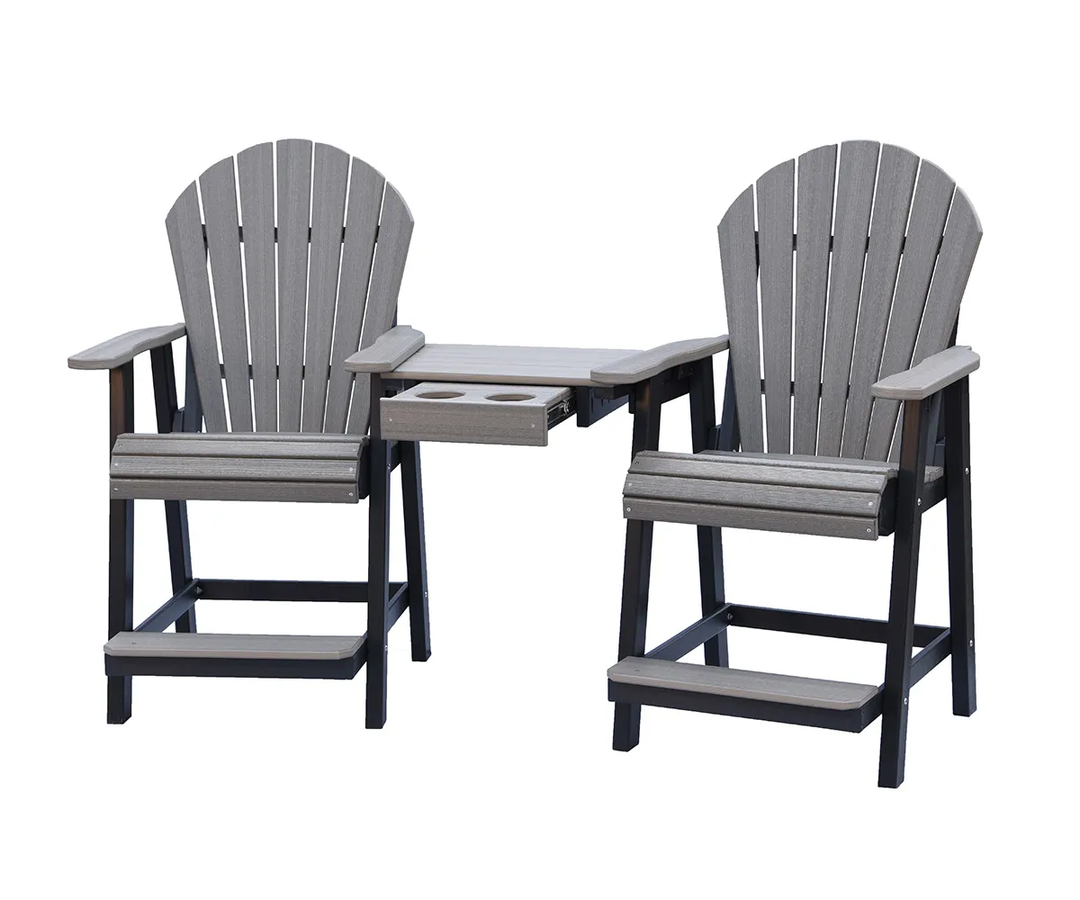 Adirondack Counter Settee