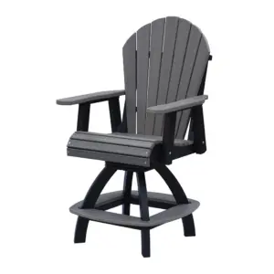 Bayou Adirondack Counter Swivel Chair